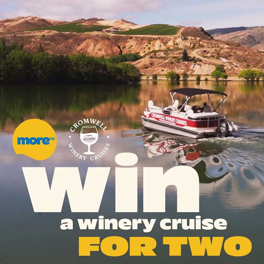 MoreFM – Cromwell Winery Cruises giveaway